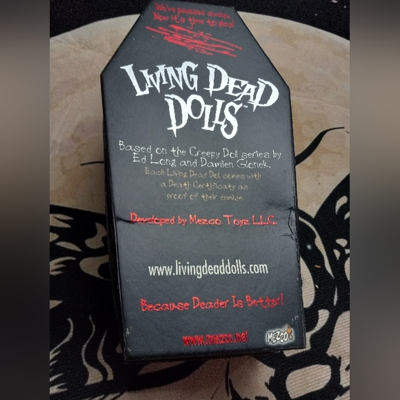 Living Dead Doll- Bad Bette Jane- Vintage Rare series 7!! Goth collectible doll - Picture 11 of 12